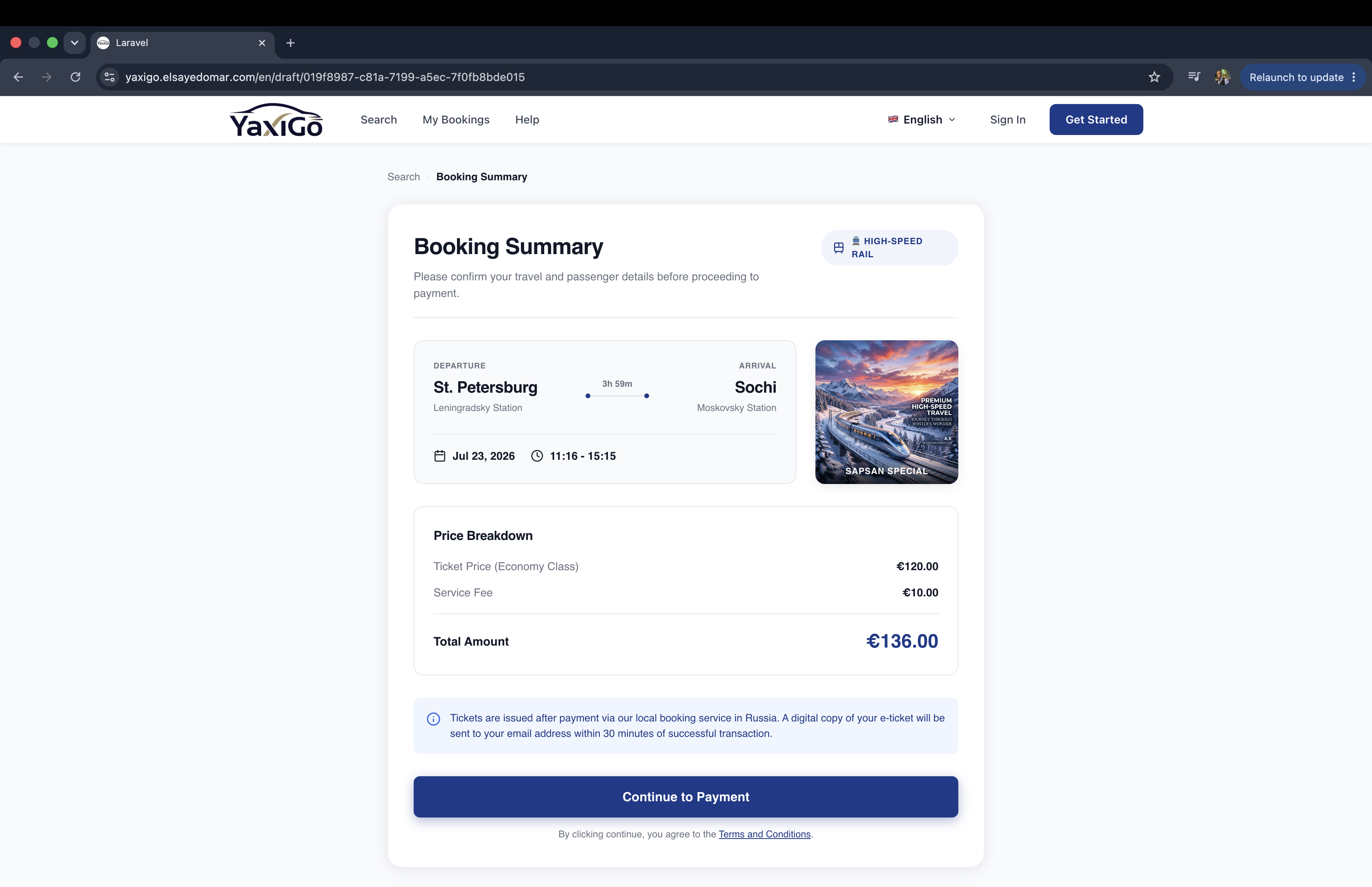 YaxiGo – International Travel Booking Platform